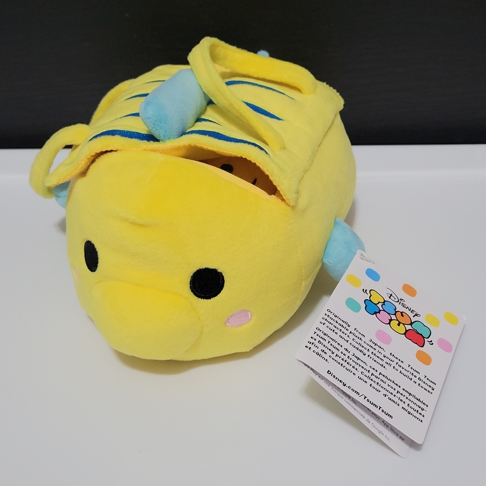 The Little Mermaid ''Tsum Tsum'' Plush Set - Small Bag - 8'' - Plus 4 Minis - 3